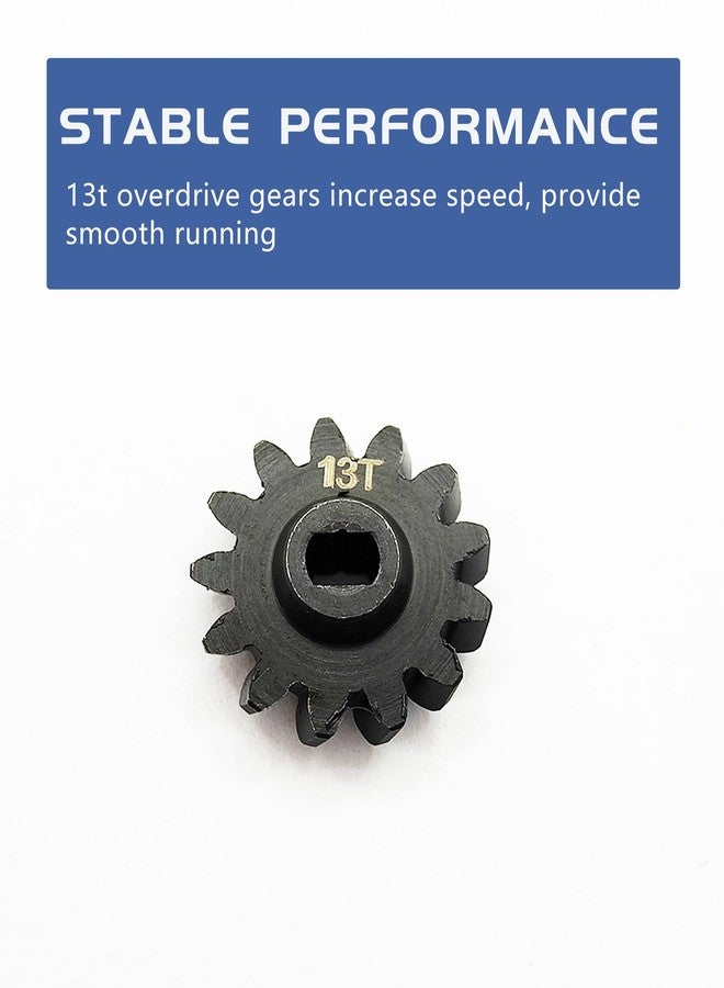 HOPLEX 13T Steel Axle Differentials Gear for Axial SCX24 AXI90081 AXI00001 AXI00002 AXI00005 AXI00006 1/24 RC Crawler Truck Car Upgrades - Image 4